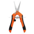 Professional garden direct shear Stainless Steel orange Elbow Straight Head Sharp Blade garden tree pruner